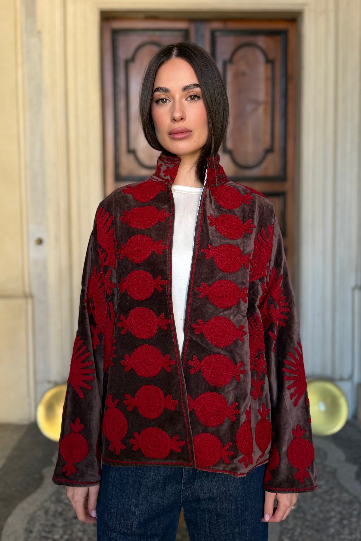 FABRICE PARIS - giacca kimono moucheron - 173
