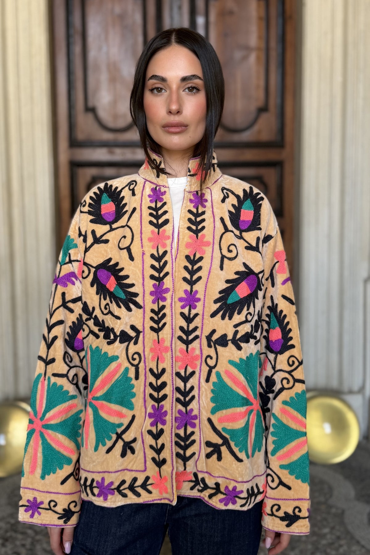 FABRICE PARIS - giacca kimono moucheron - 127