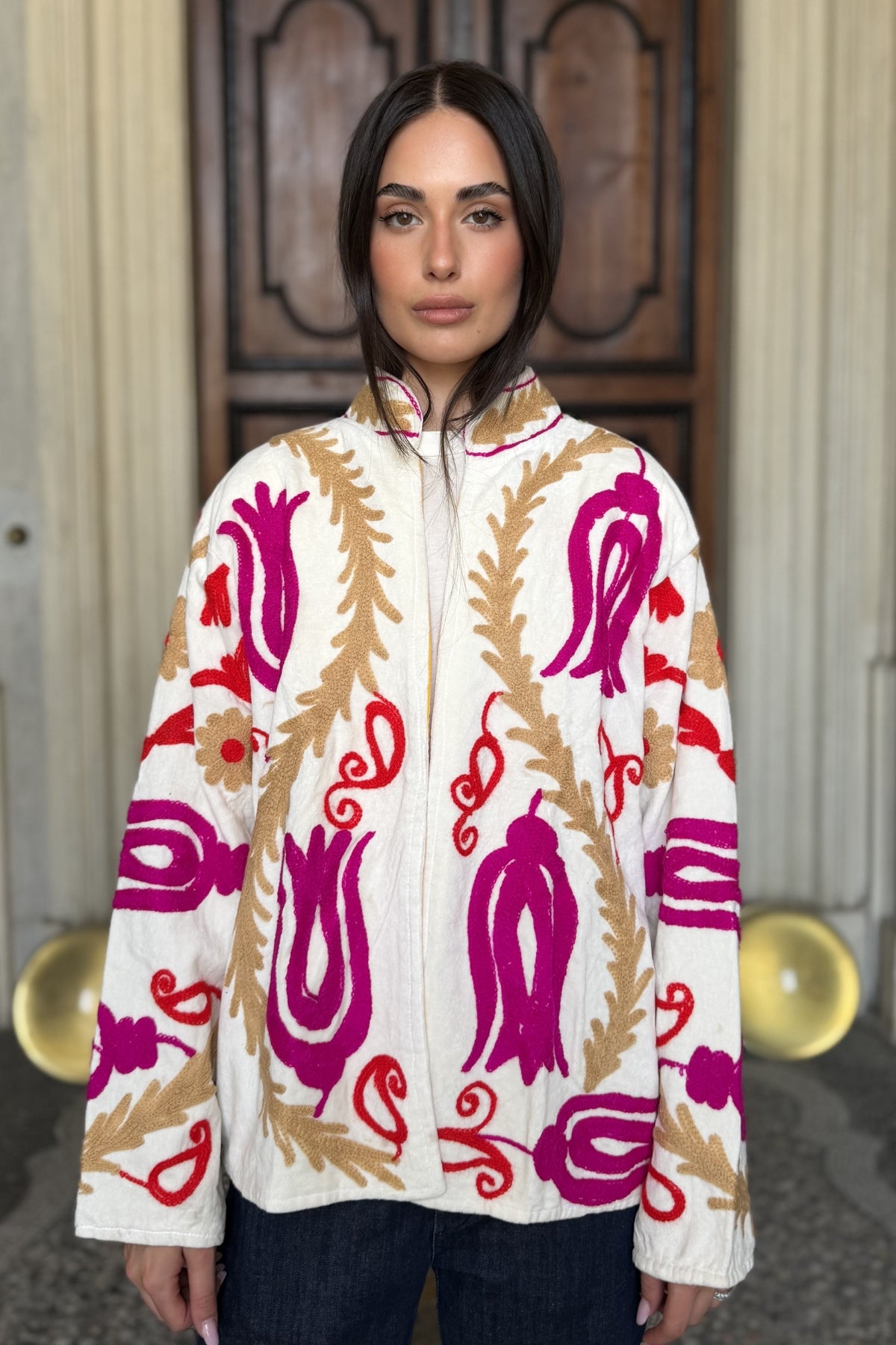 FABRICE PARIS - giacca kimono moucheron - 128