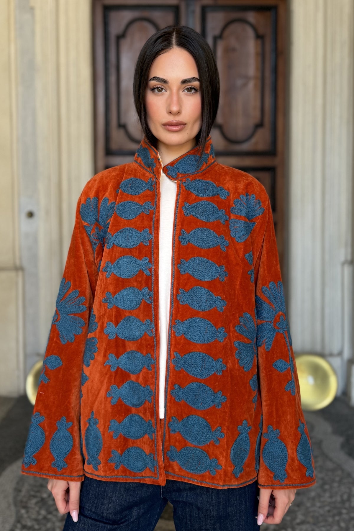 FABRICE PARIS - giacca kimono moucheron - 79
