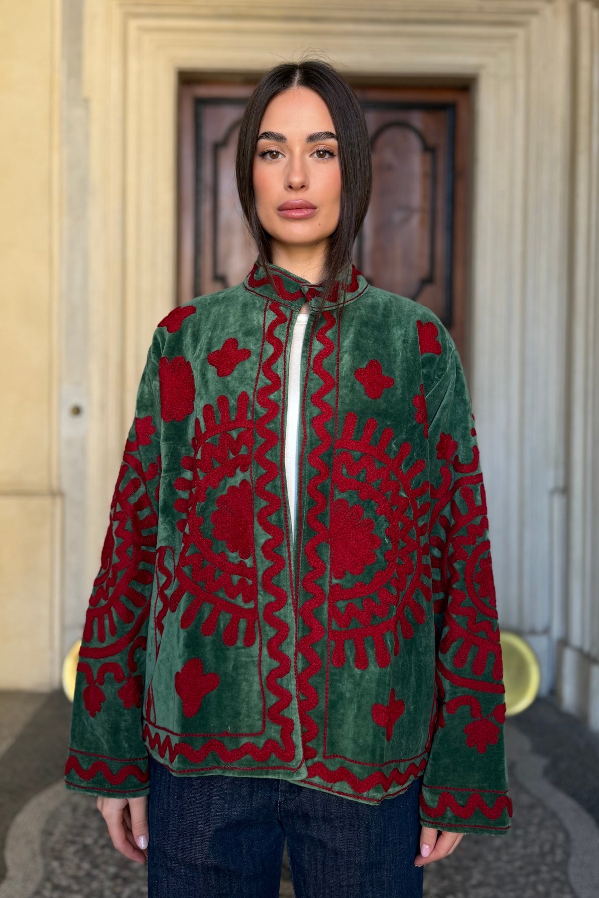 FABRICE PARIS - giacca kimono moucheron - 156