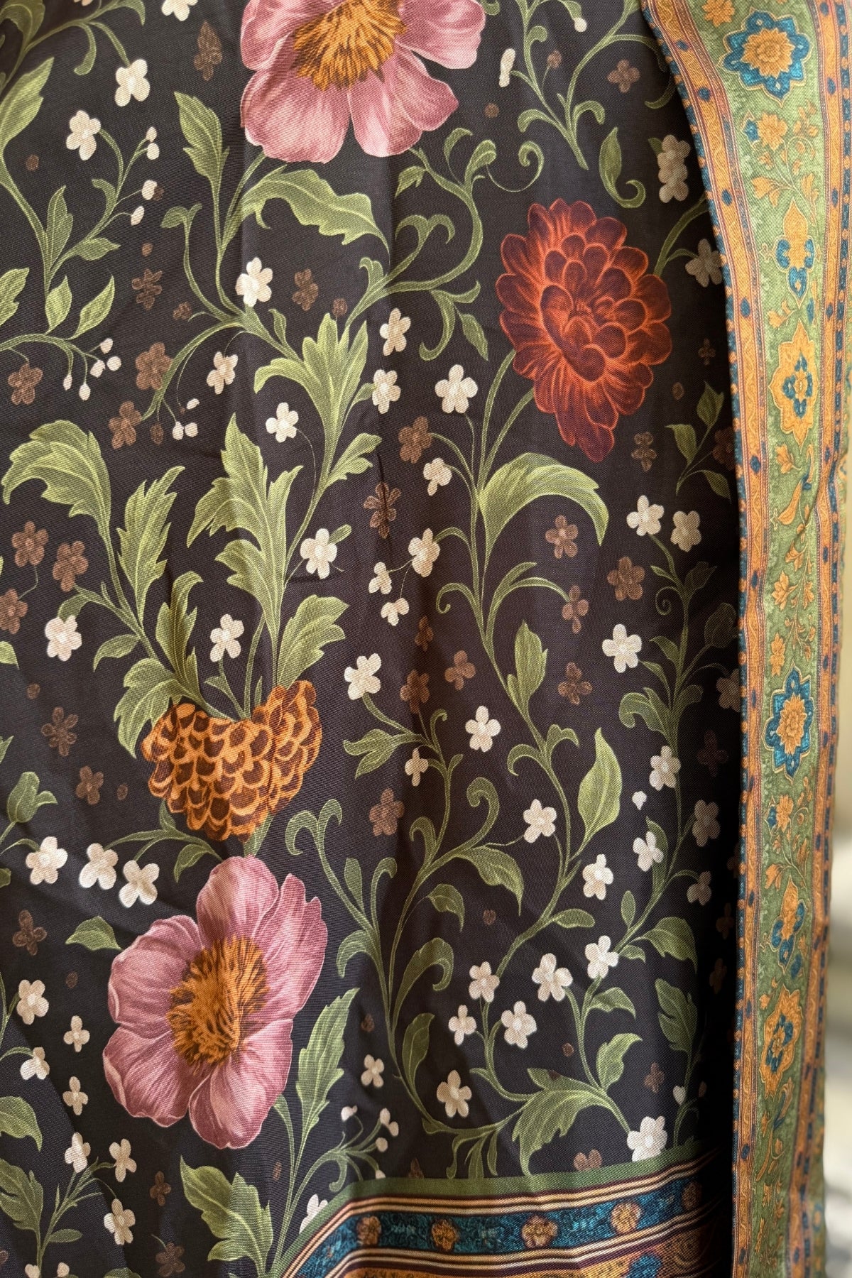 WU-SIDE - kimono viscosa mid - MORO ROSA