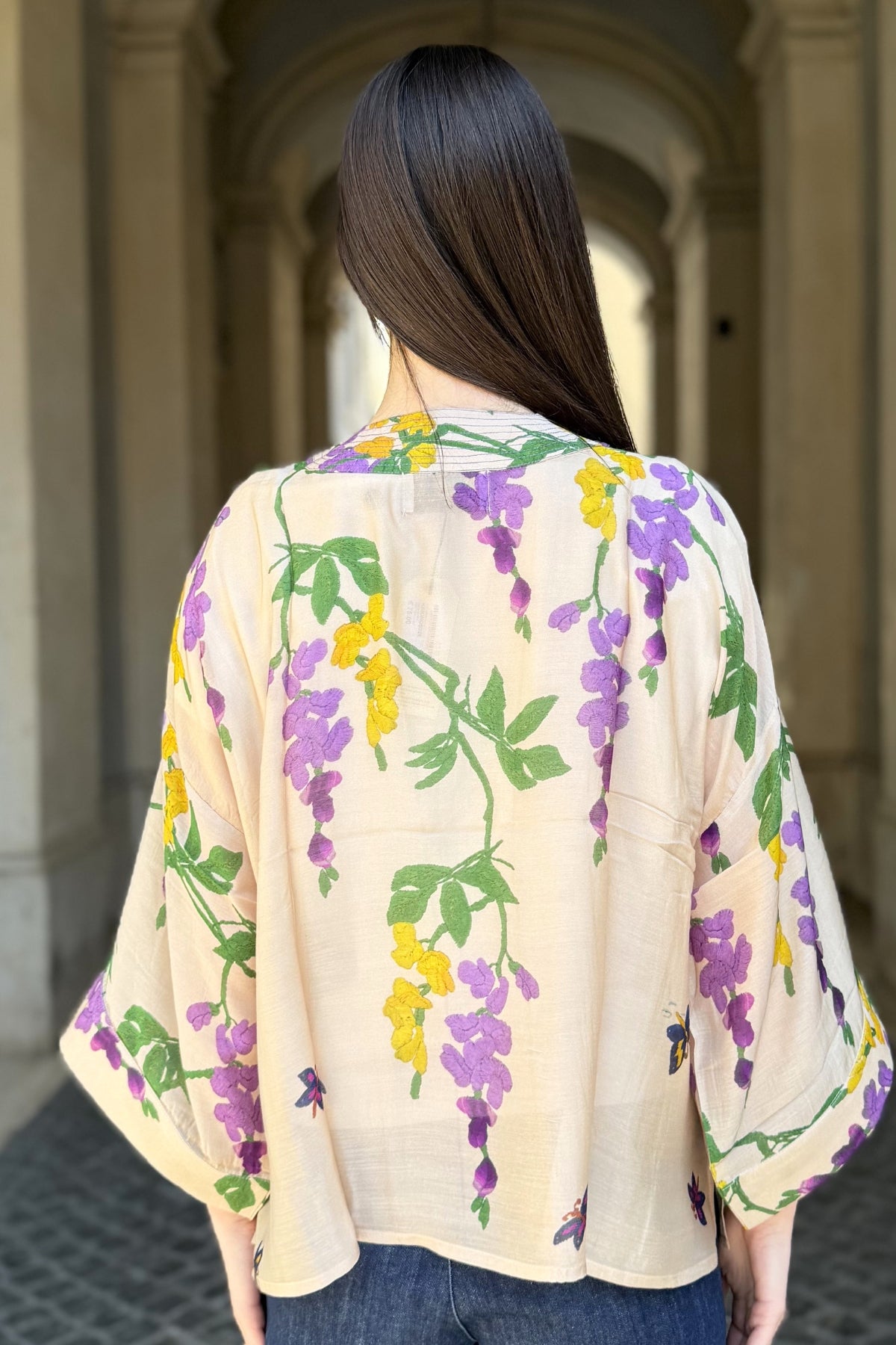 one-hundred-stars-1 - giacca kimono - WISTERIA LILAC