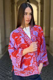 one-hundred-stars-1 - giacca kimono - GIANT WILLOW VIOLET