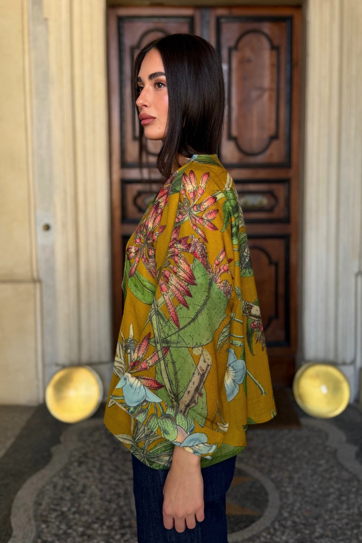 one-hundred-stars-1 - giacca kimono wool - RHODOLEIA GOLD