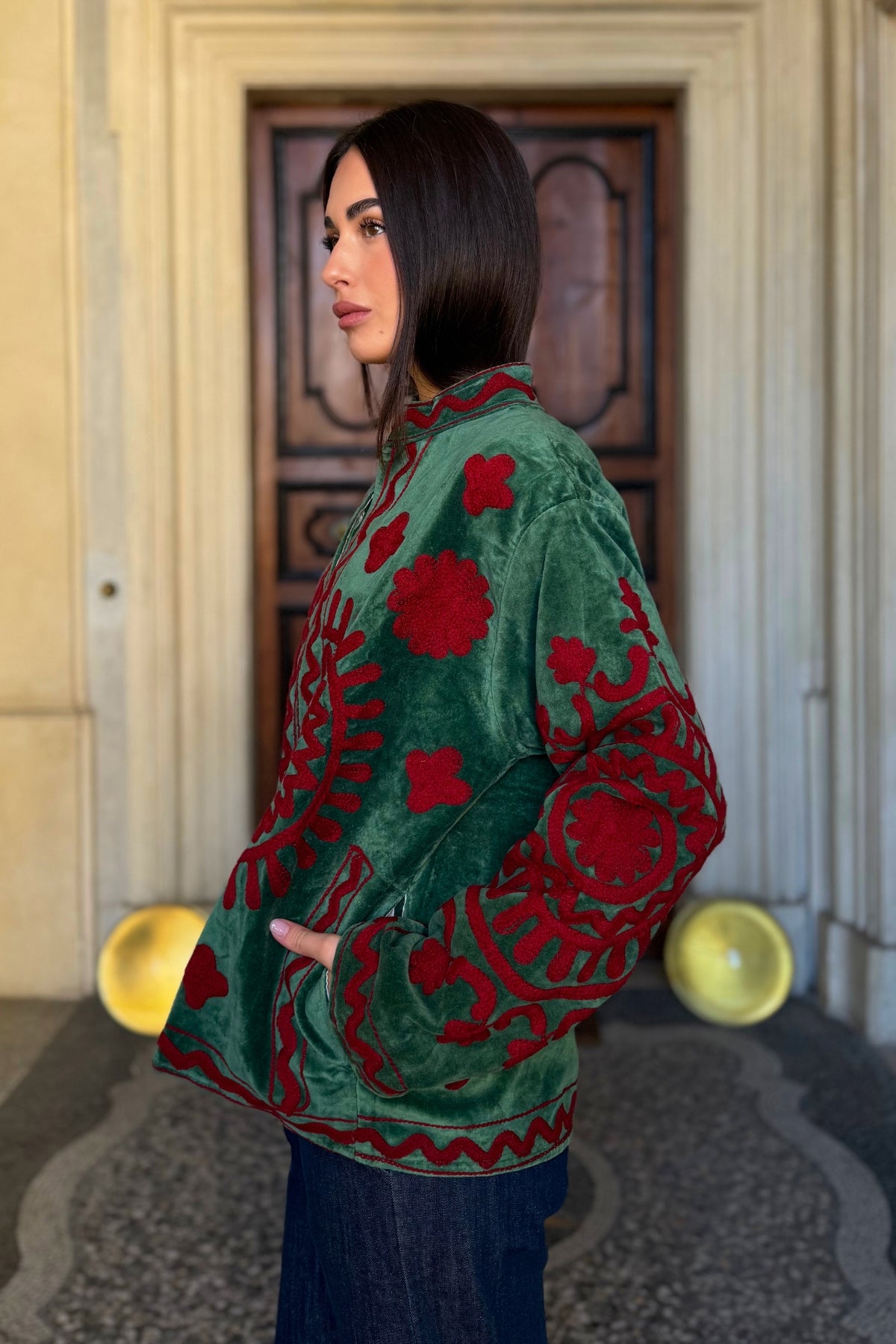 FABRICE PARIS - giacca kimono moucheron - 156