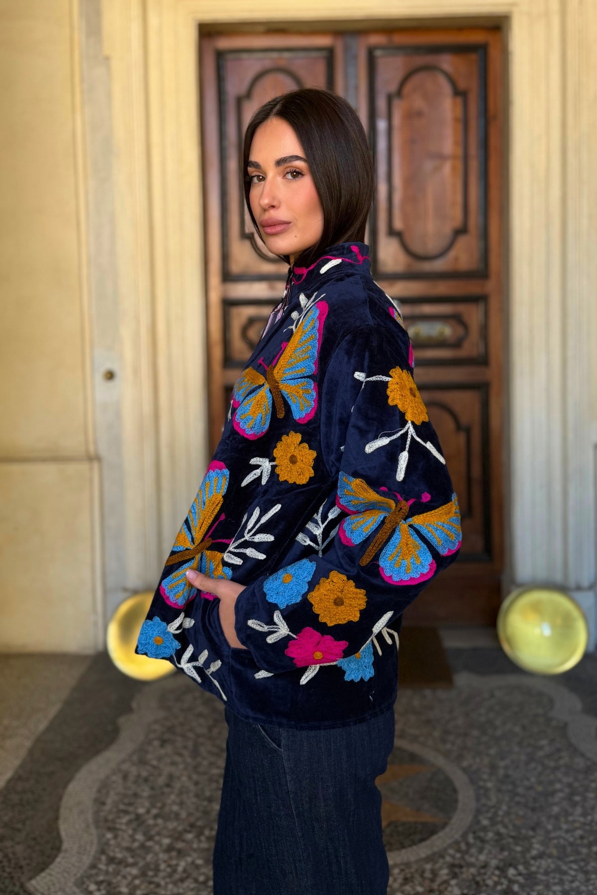 FABRICE PARIS - giacca kimono moucheron - 159