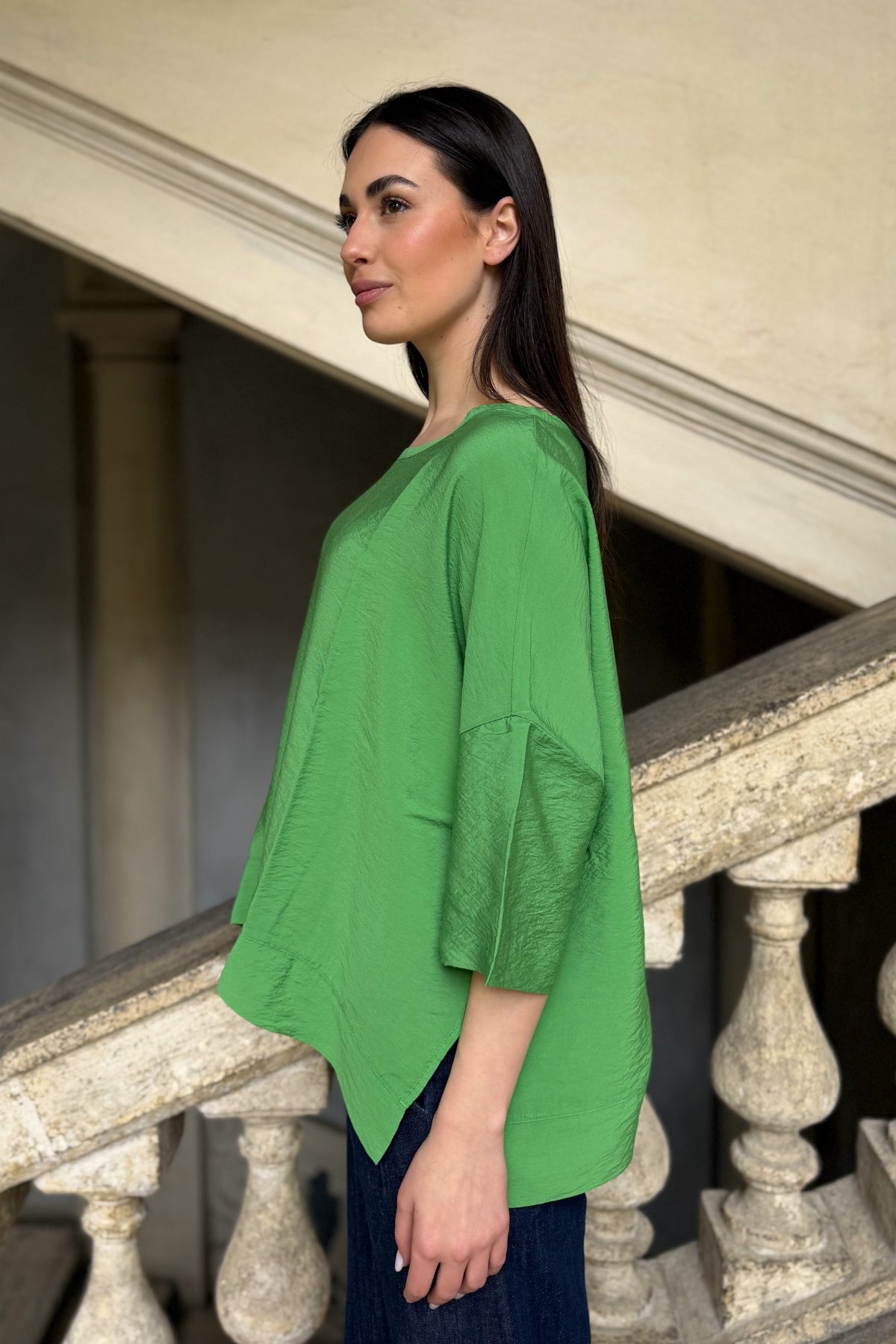 ARTEFILIA-MILANO - blusa marea - BRILLANTE