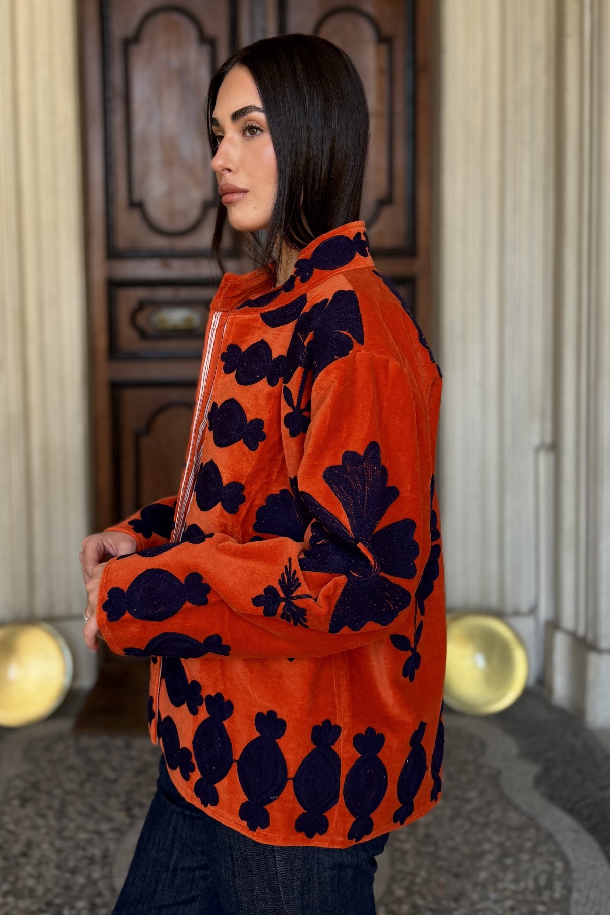 FABRICE PARIS - giacca kimono moucheron - 76