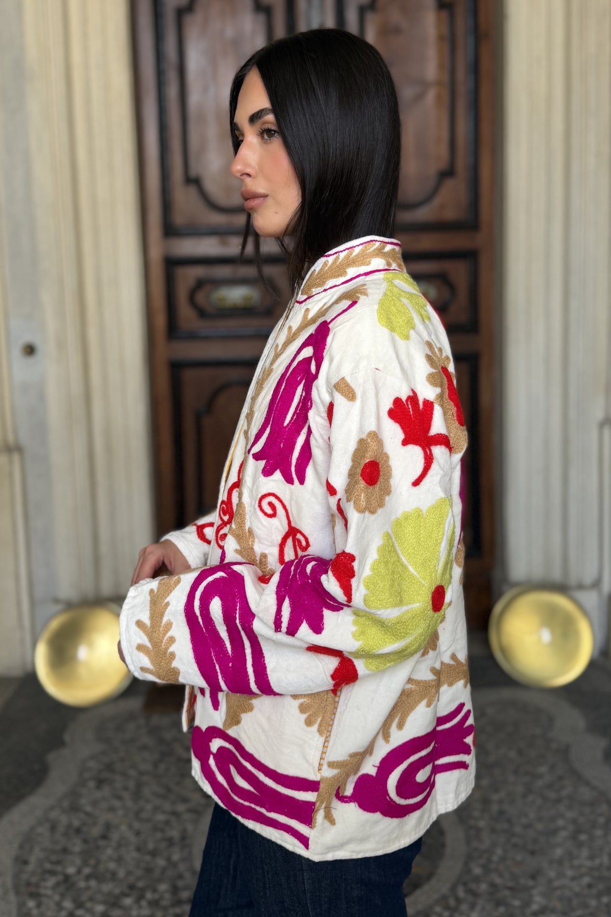 FABRICE PARIS - giacca kimono moucheron - 128