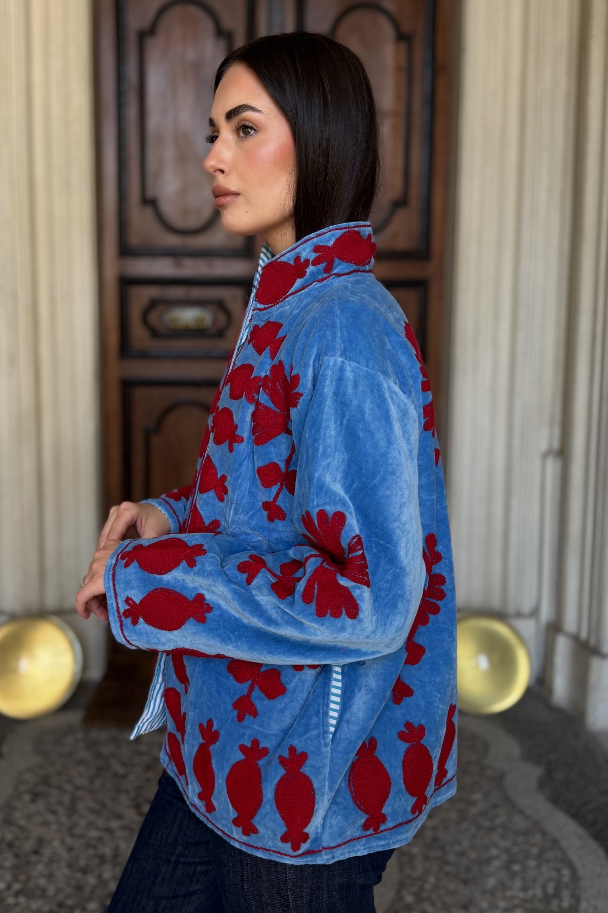 FABRICE PARIS - giacca kimono moucheron - 77