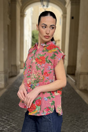 MAISON HOTEL - blusa lucas - ROUGE