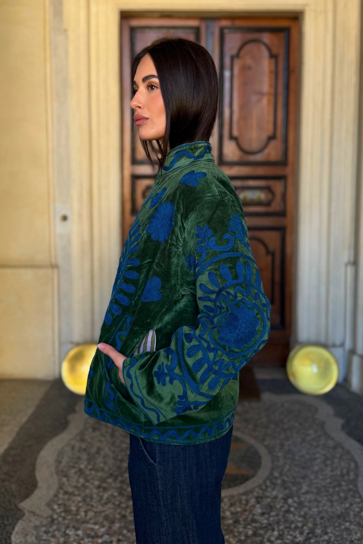 FABRICE PARIS - giacca kimono moucheron - 162