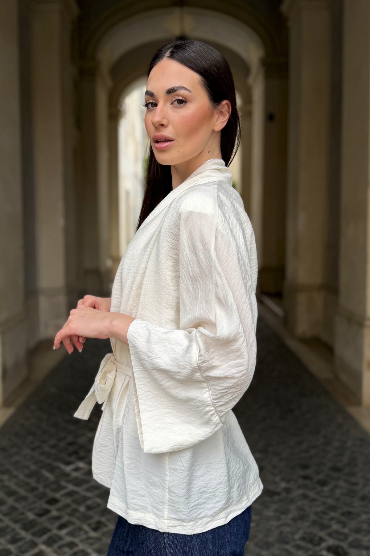 ARTEFILIA-MILANO - kimono marea - BURRO