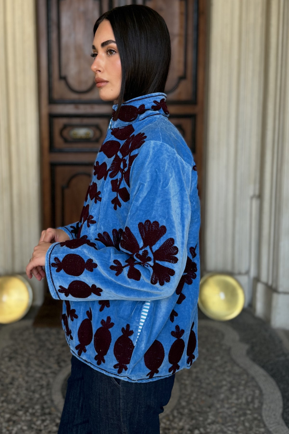 FABRICE PARIS - giacca kimono moucheron - 73