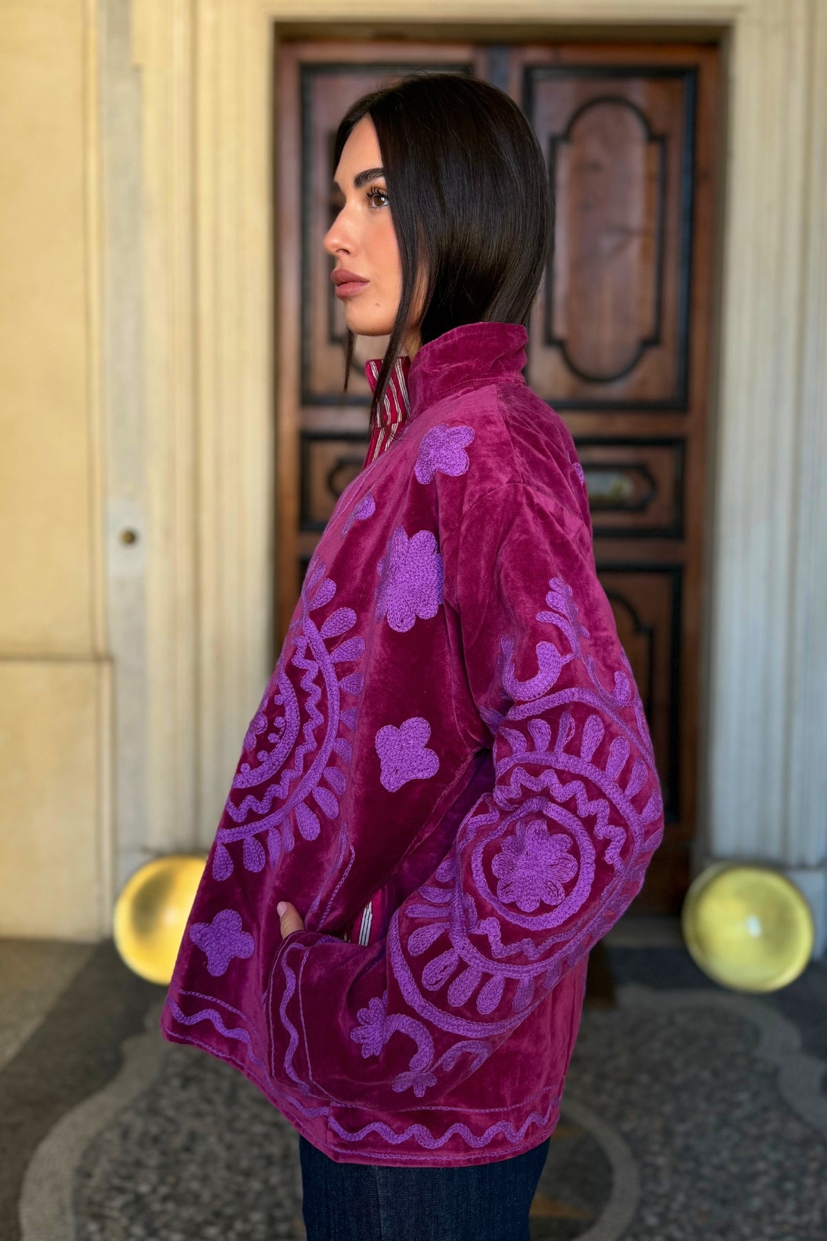 FABRICE PARIS - giacca kimono moucheron - 151