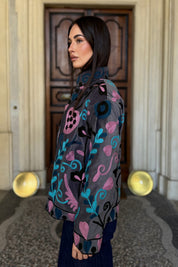 FABRICE PARIS - giacca kimono moucheron - 54