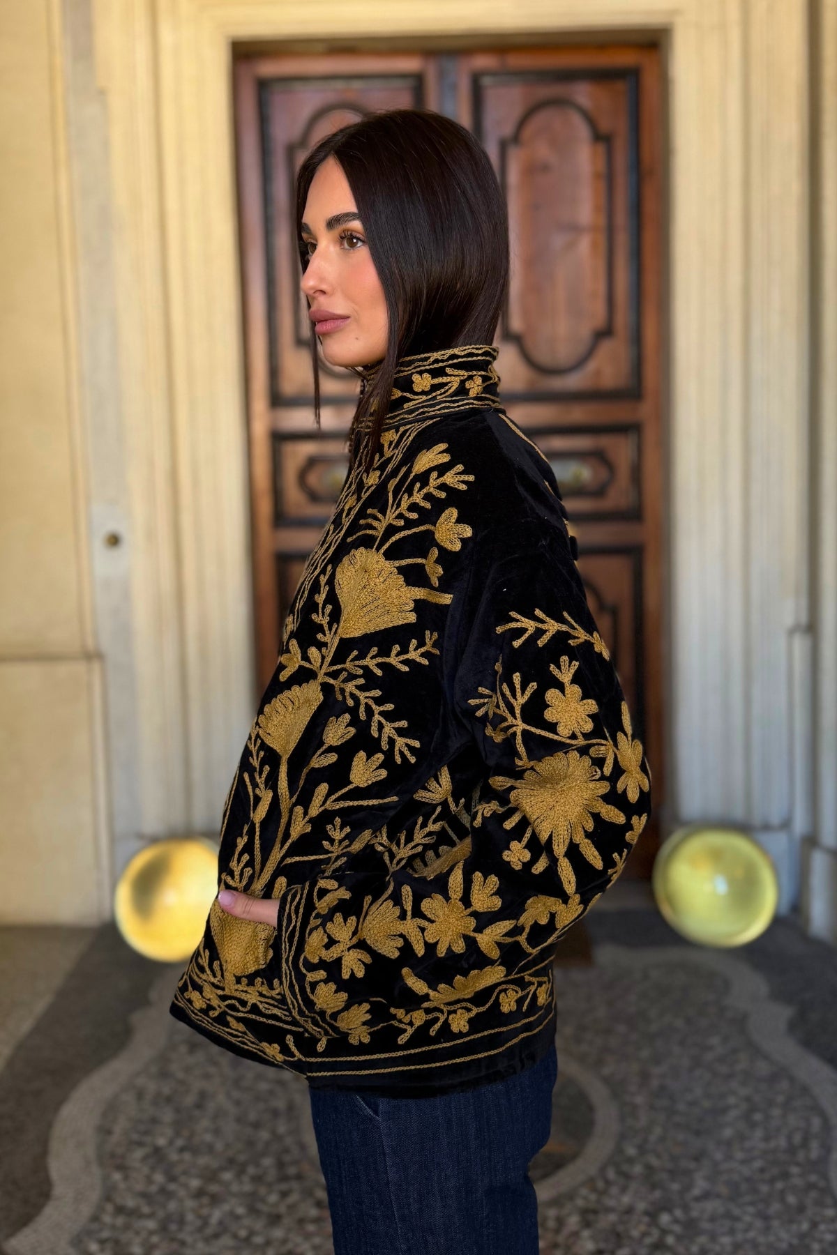 FABRICE PARIS - giacca kimono moucheron - 152