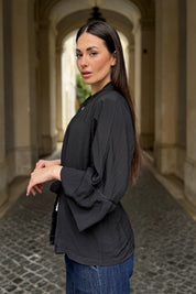 ARTEFILIA-MILANO - kimono marea - NERO