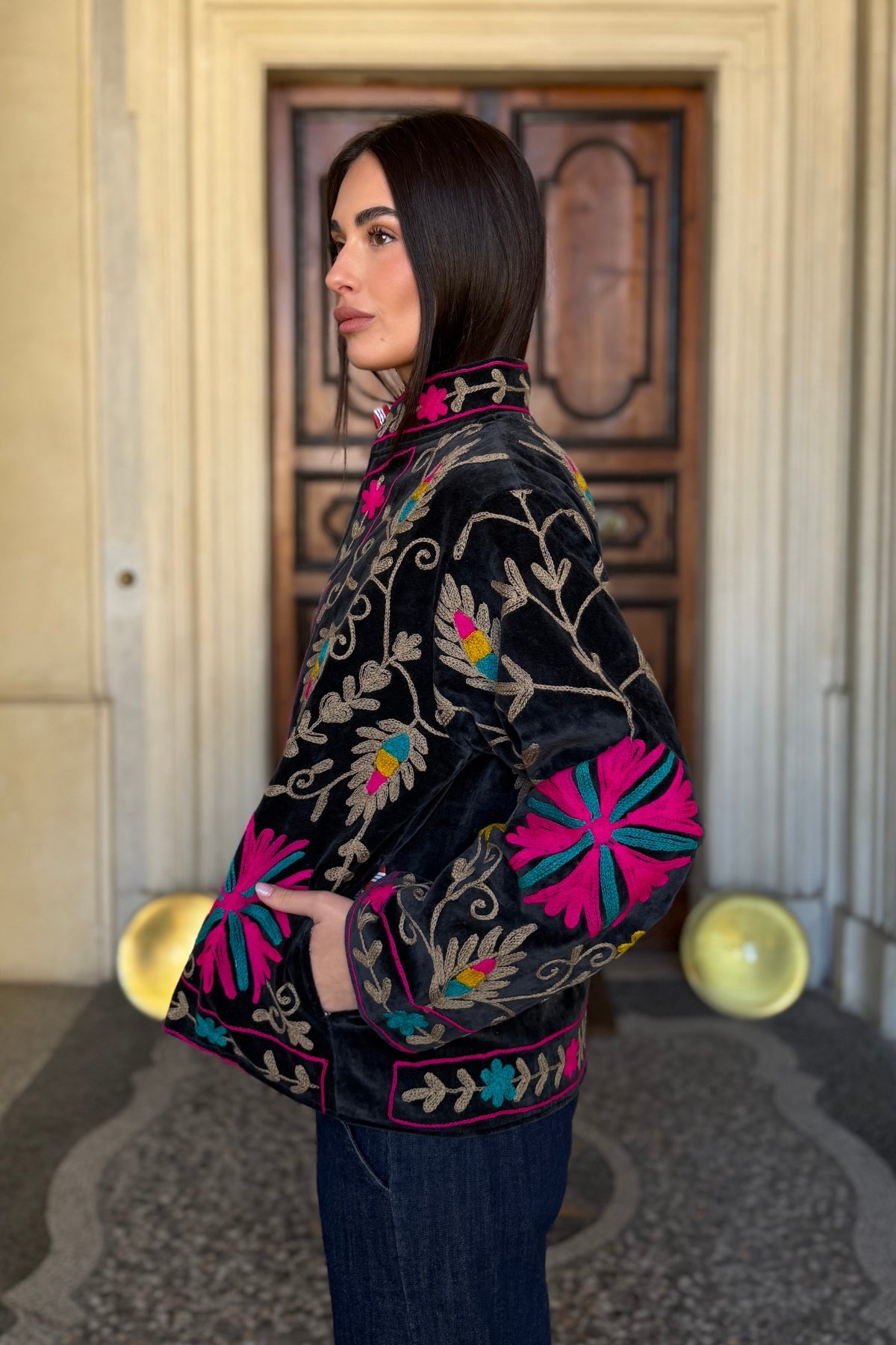 FABRICE PARIS - giacca kimono moucheron - 176