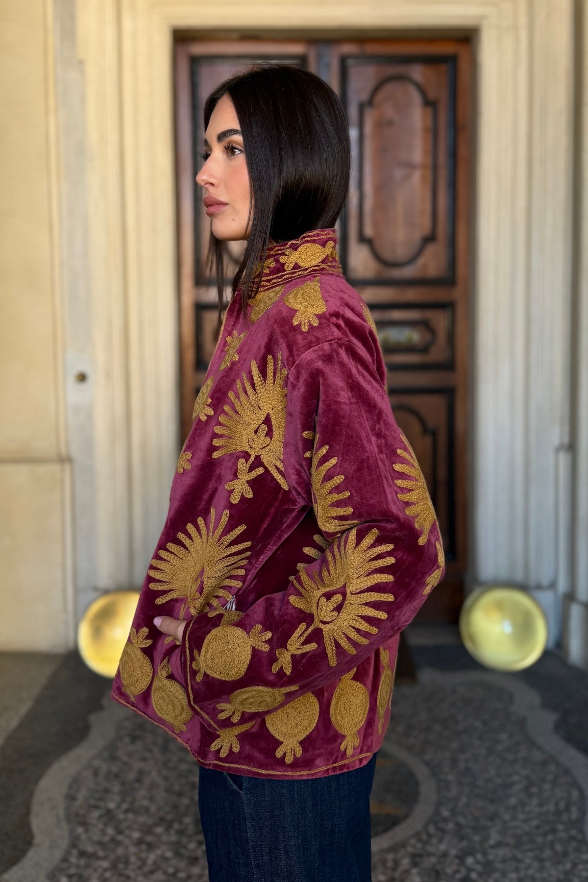 FABRICE PARIS - giacca kimono moucheron - 179