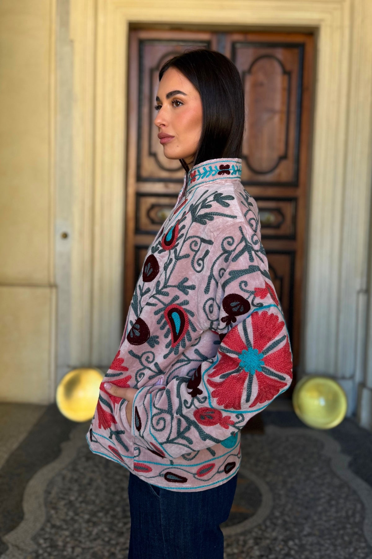 FABRICE PARIS - giacca kimono moucheron - 165