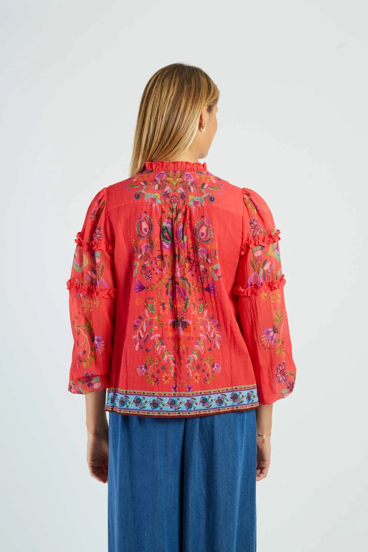 DERHY - blouse alicante - CORAL