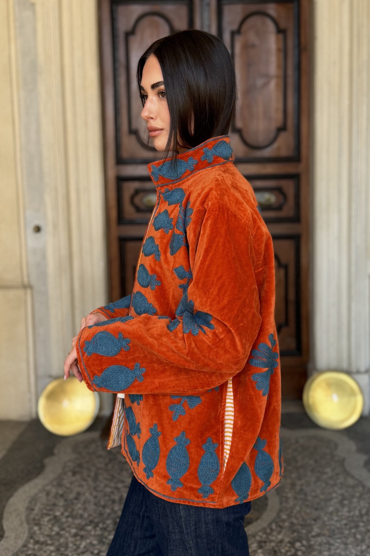 FABRICE PARIS - giacca kimono moucheron - 79