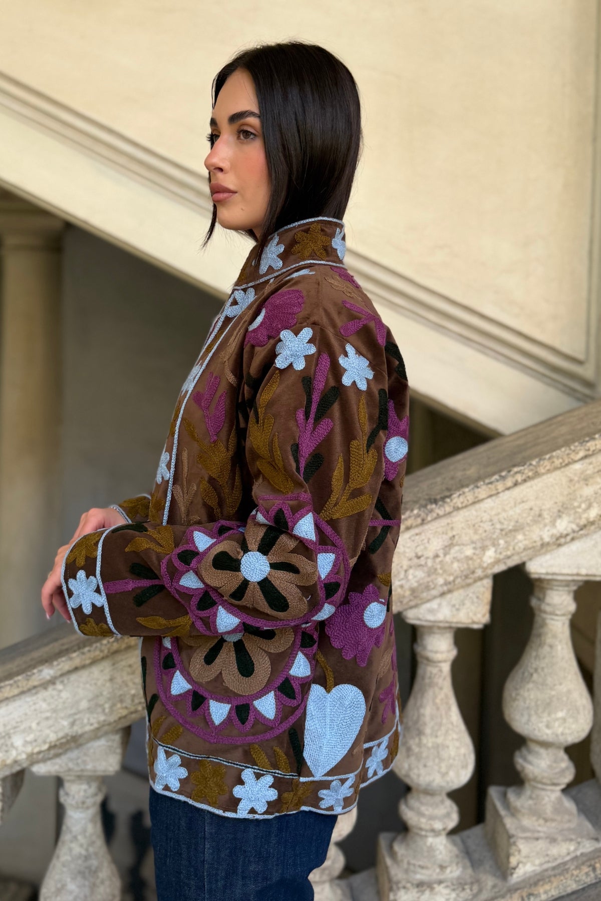 FABRICE PARIS - giacca kimono moucheron - 43