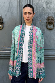 WU-SIDE - giacca kimono viscosa sfoderato - TIFFANY