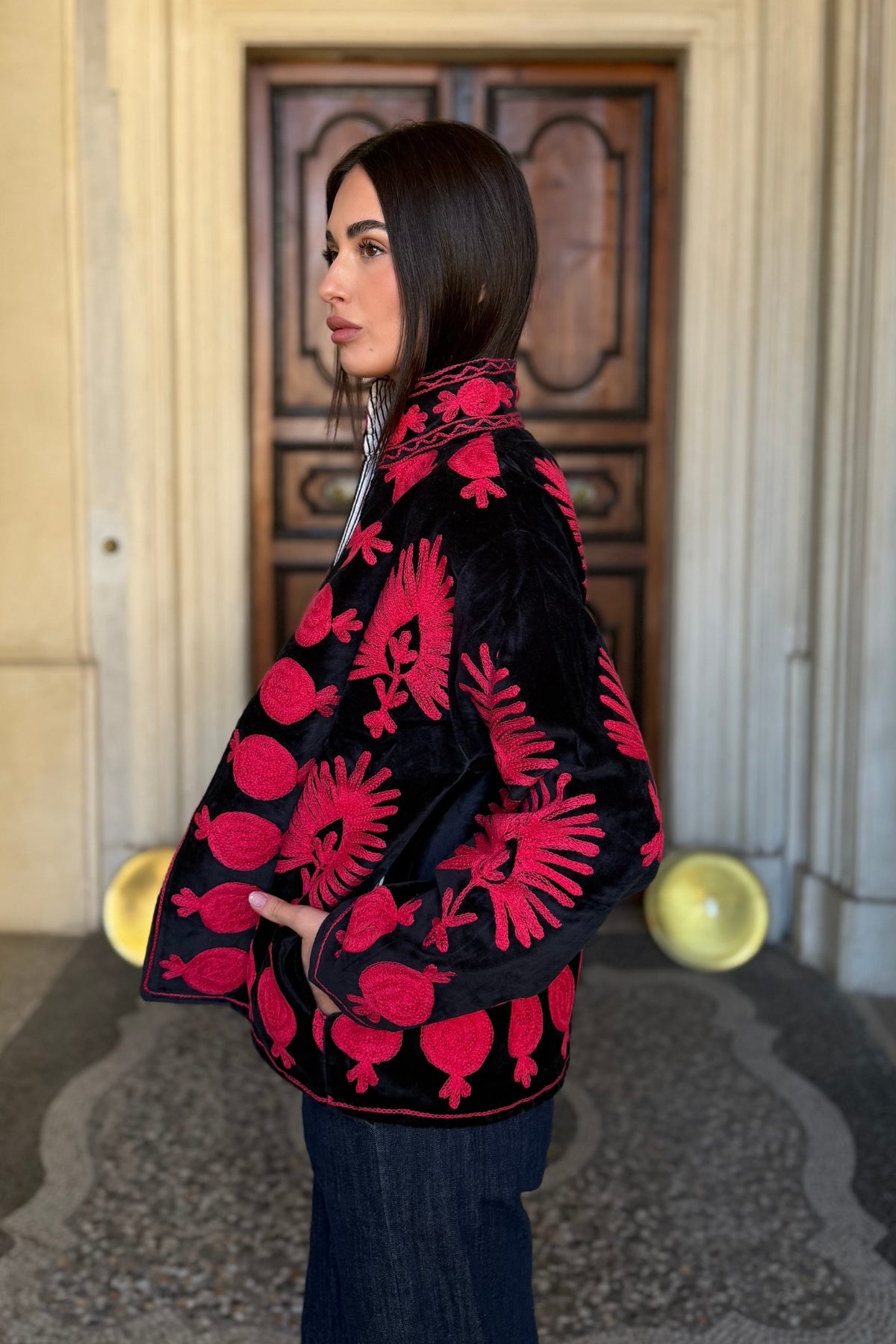FABRICE PARIS - giacca kimono moucheron - 175