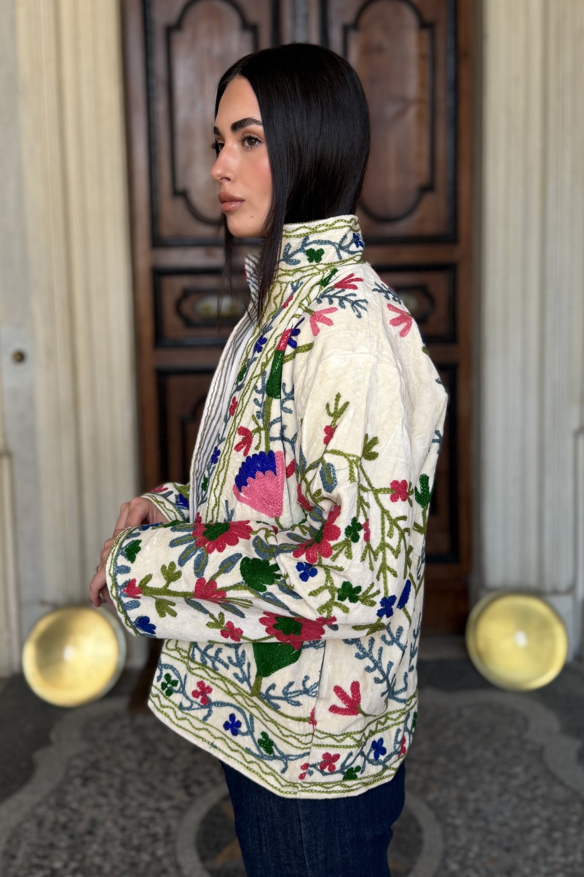 FABRICE PARIS - giacca kimono moucheron - 92