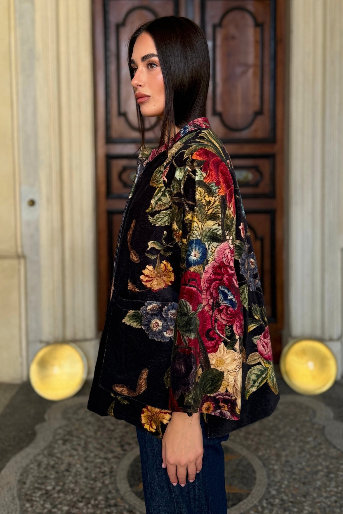 one-hundred-stars-1 - velvet jacket - PRIMULA BLACK
