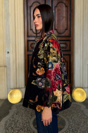 one-hundred-stars-1 - velvet jacket - PRIMULA BLACK