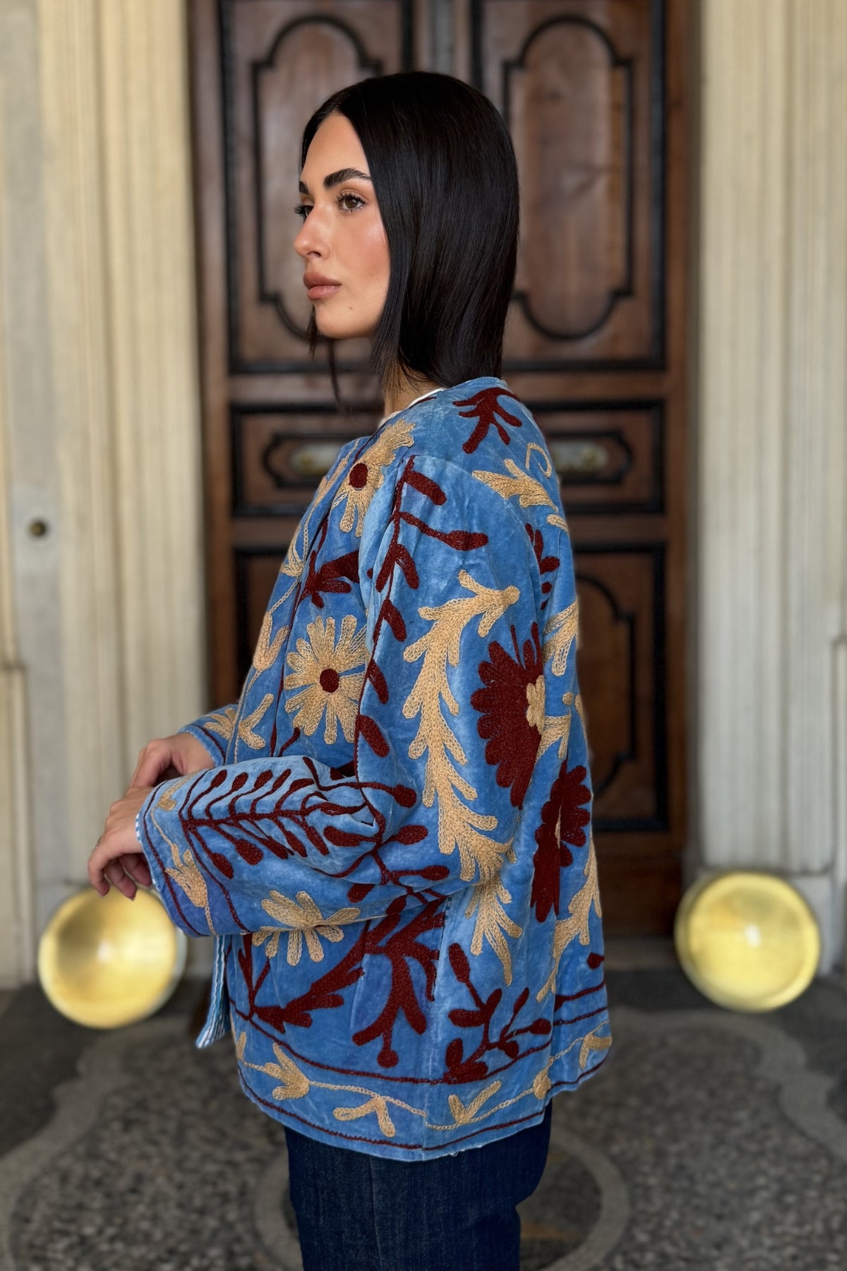 FABRICE PARIS - giacca kimono moucheron - 88