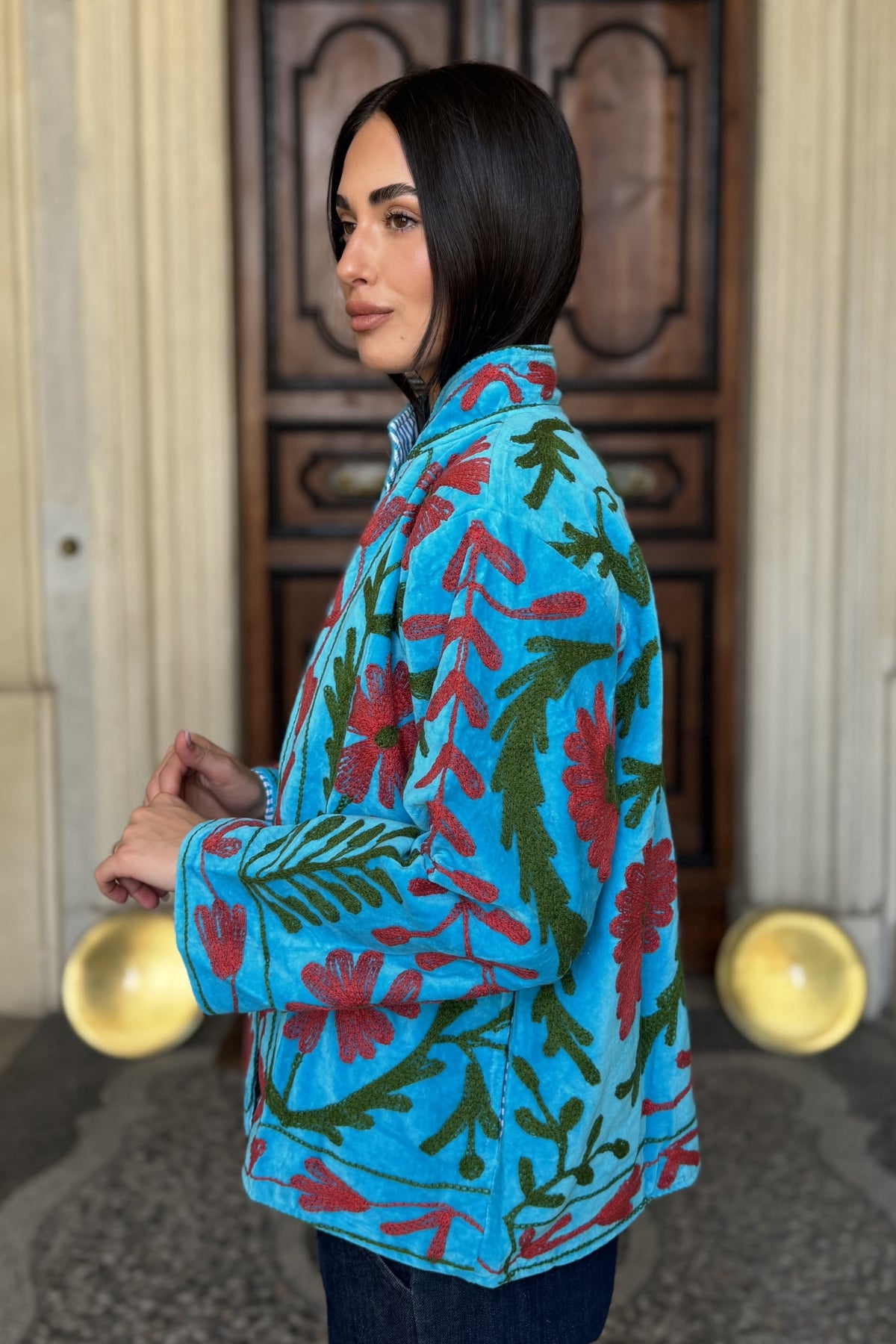 FABRICE PARIS - giacca kimono moucheron - 89