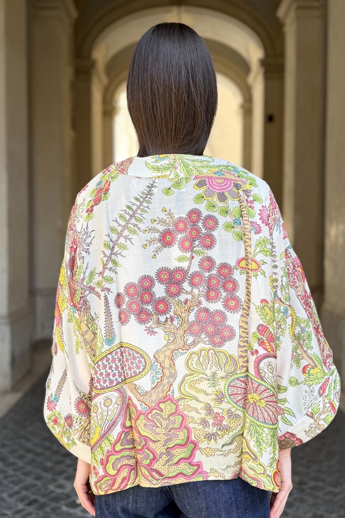 one-hundred-stars-1 - giacca kimono - BOHO GARDEN ECRU