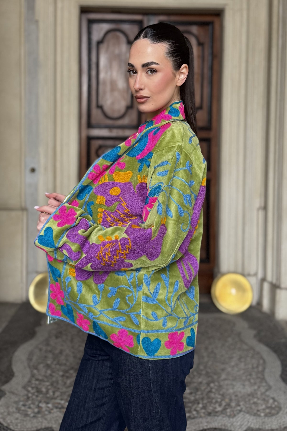 FABRICE PARIS - giacca kimono moucheron - 07