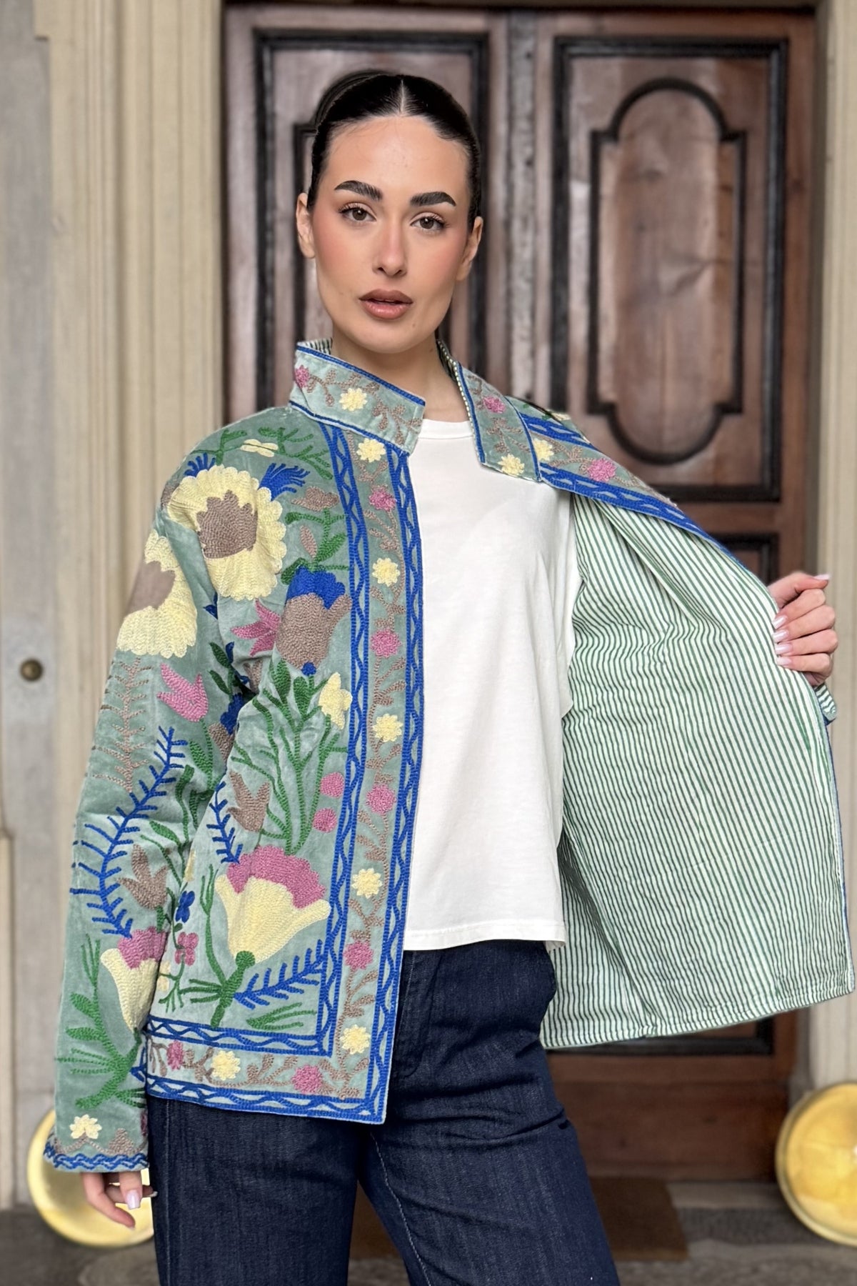 FABRICE PARIS - giacca kimono moucheron - 09