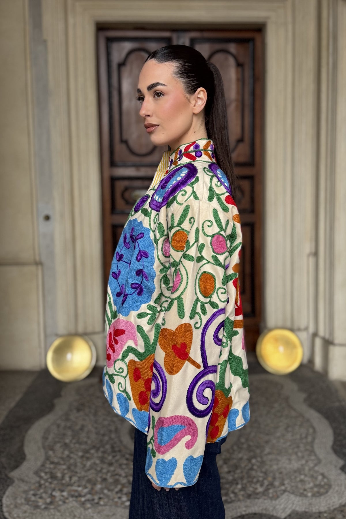 FABRICE PARIS - giacca kimono moucheron - 02