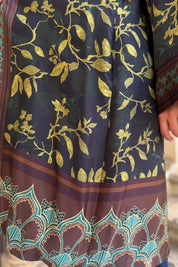 WU-SIDE - kimono viscosa mid - MORO GIALLO