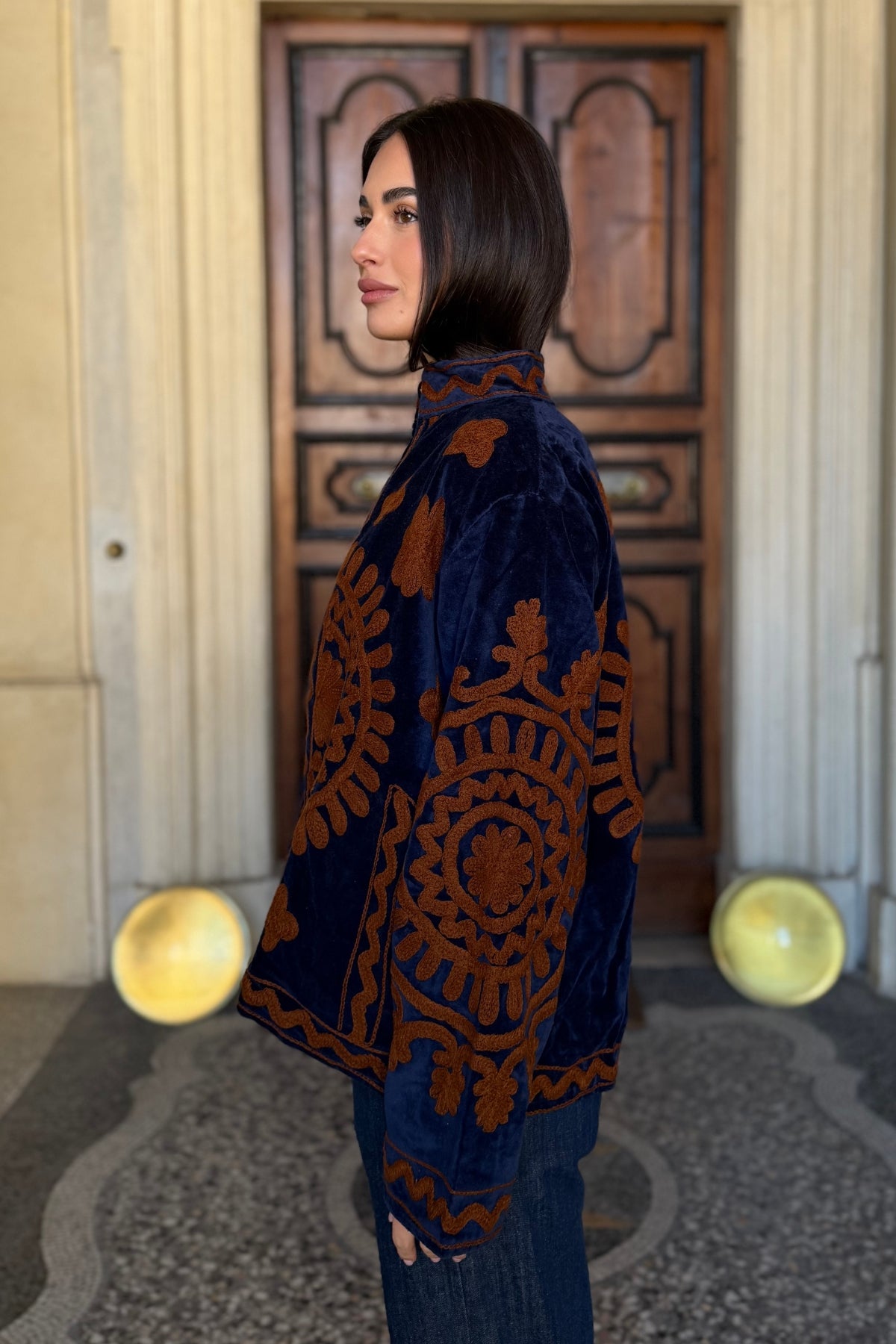 FABRICE PARIS - giacca kimono moucheron - 150