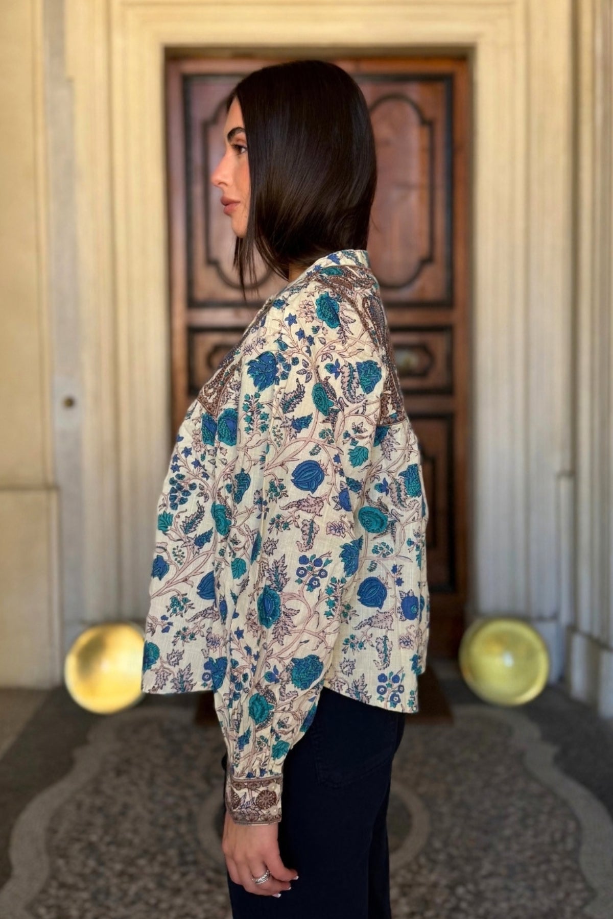 MAISON HOTEL - camicia kelly - VERDE PROVENCE