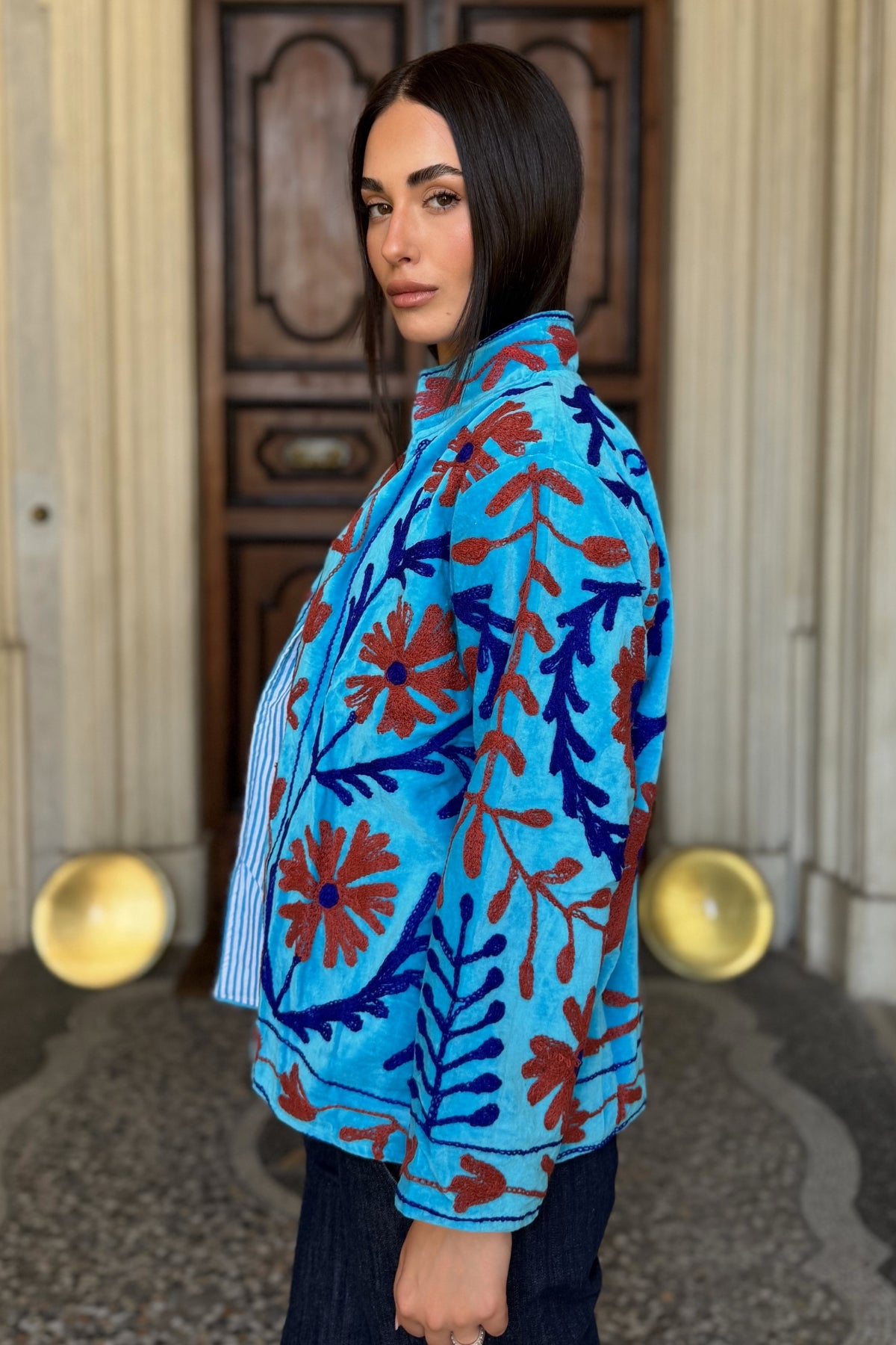 FABRICE PARIS - giacca kimono moucheron - 91