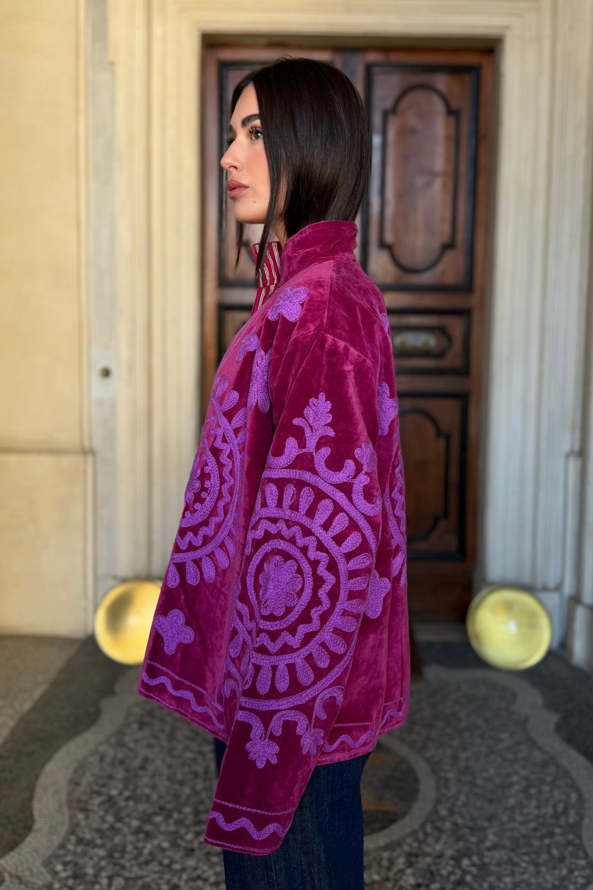 FABRICE PARIS - giacca kimono moucheron - 151