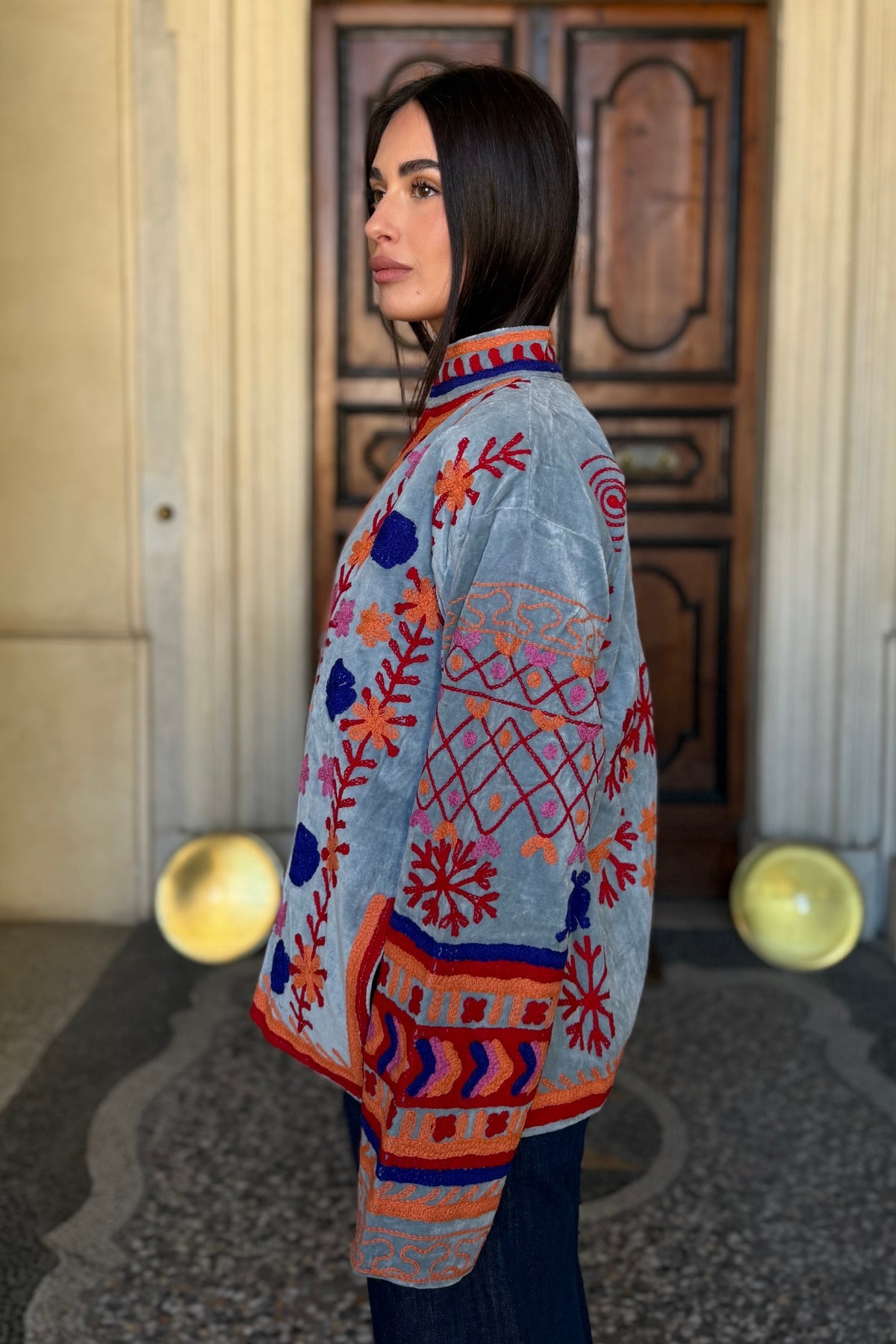 FABRICE PARIS - giacca kimono moucheron - 178