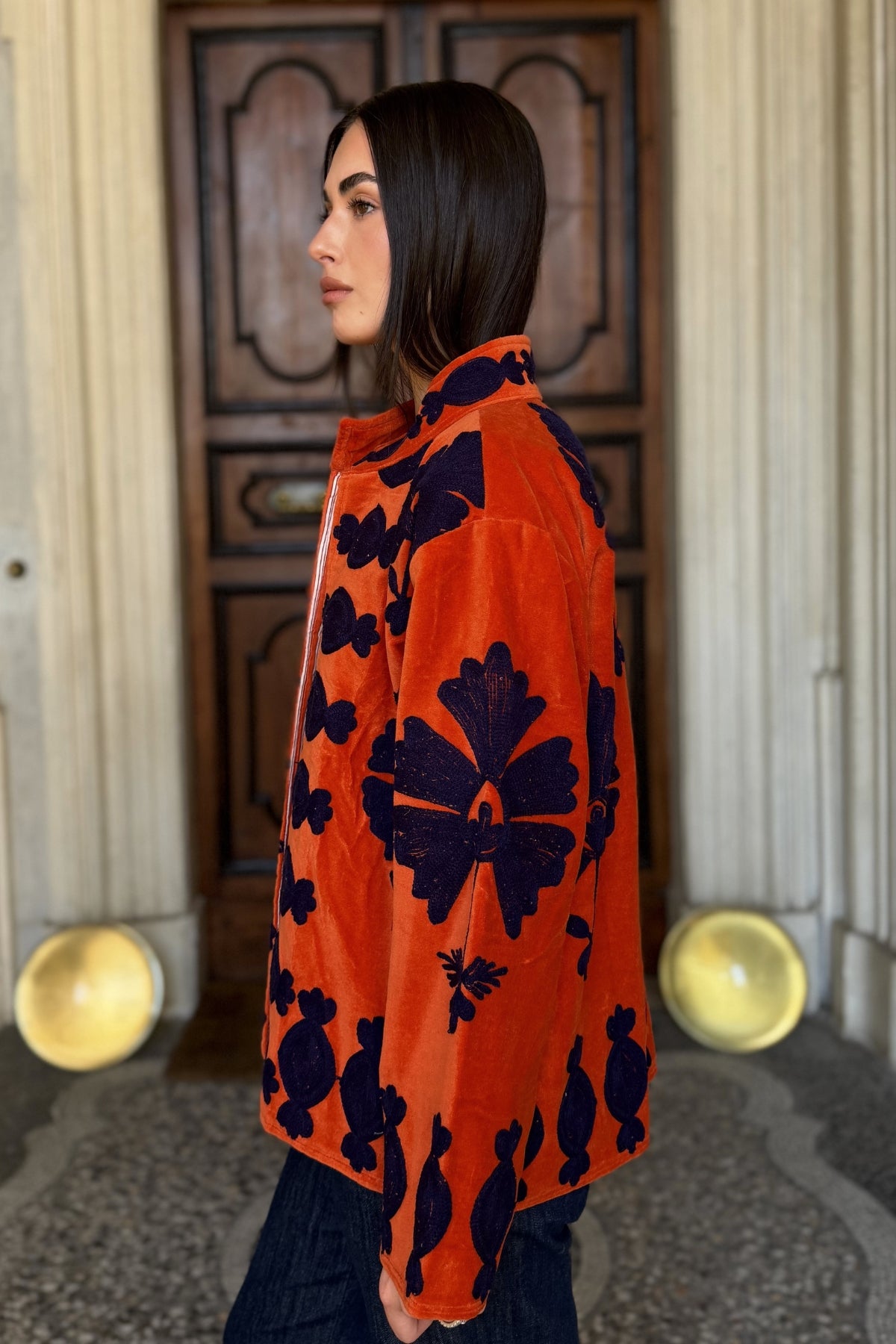 FABRICE PARIS - giacca kimono moucheron - 76