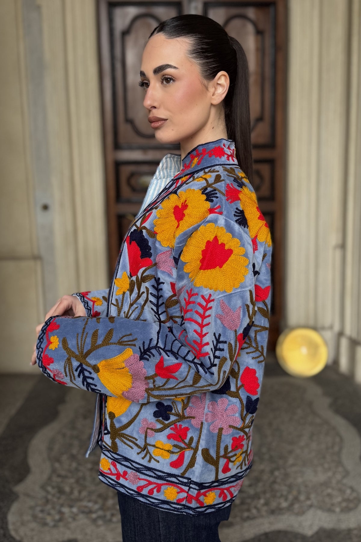 FABRICE PARIS - giacca kimono moucheron - 20