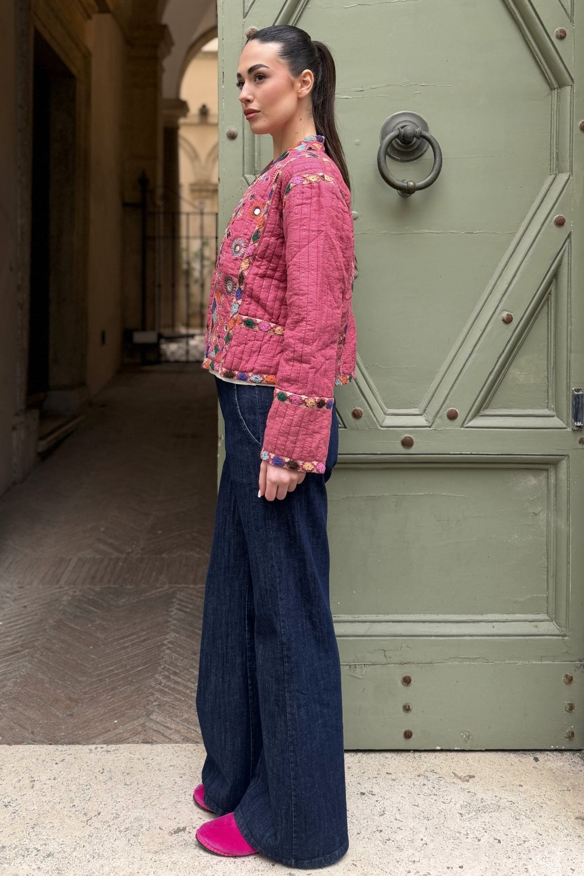 MAISON HOTEL - giacca nisha - PINK CITY