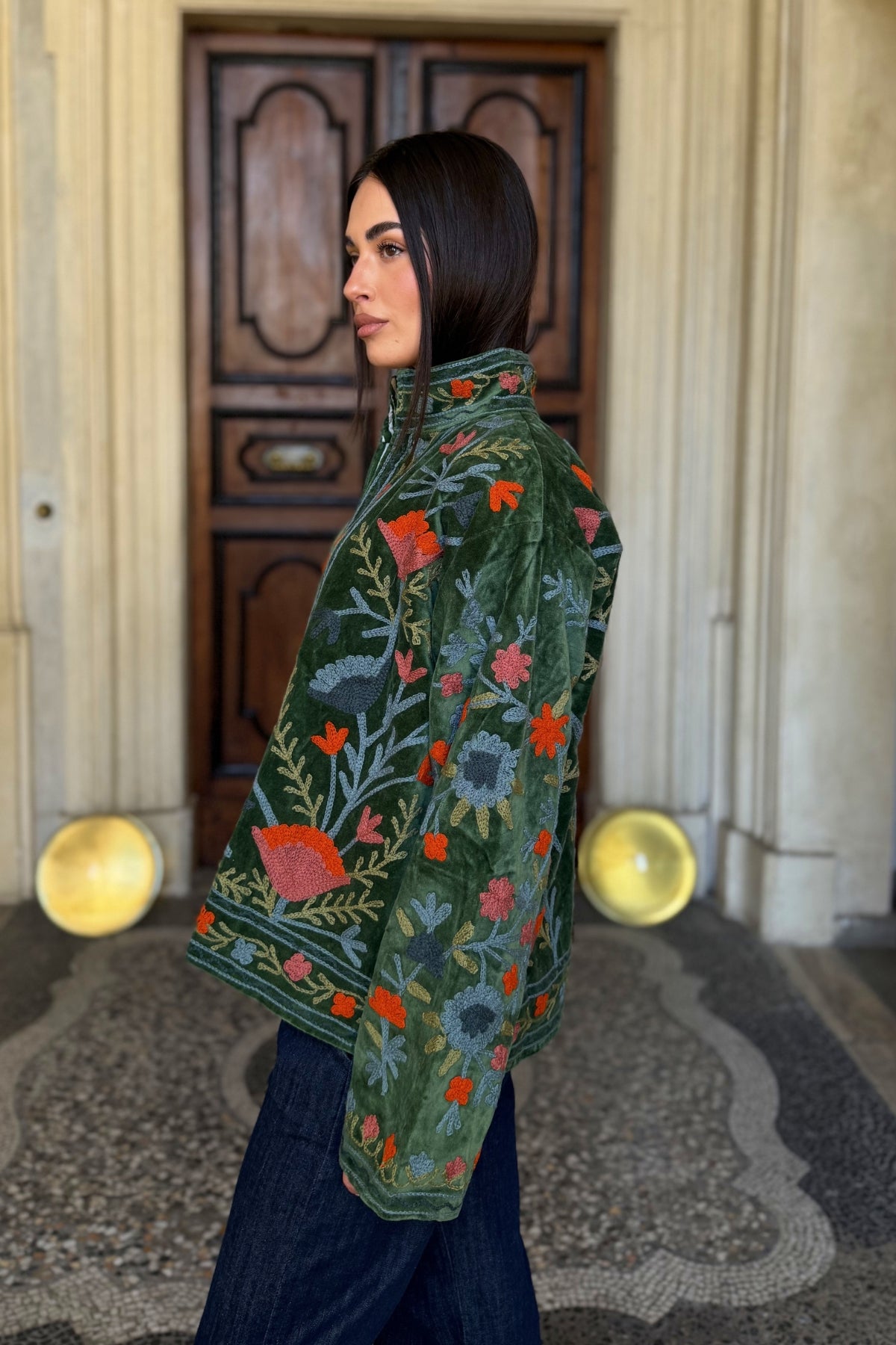 FABRICE PARIS - giacca kimono moucheron - 46